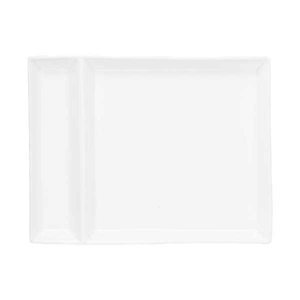 [040397] PLATO COCKTAIL DE DOS COMPARTIMENTOS 22.9x17.8cm #SL-900