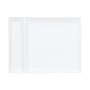 PLATO COCKTAIL DE DOS COMPARTIMENTOS 22.9x17.8cm #SL-900