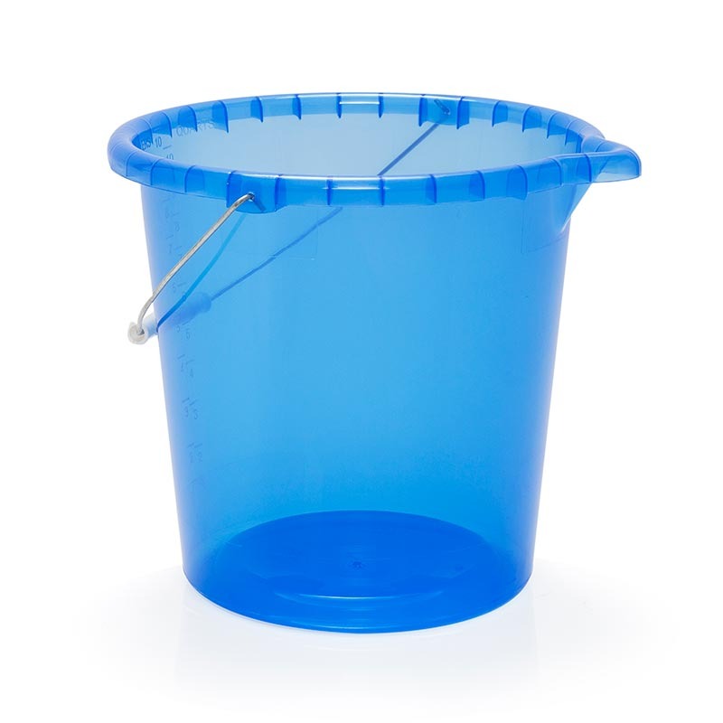CUBETA 2000 CON PICO TRANSPARENTE 10.5 L - 0216