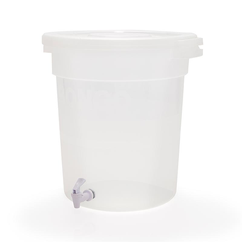 CONTENEDOR LÍQUIDOS CON TAPA Y LLAVE #40 No. 0572