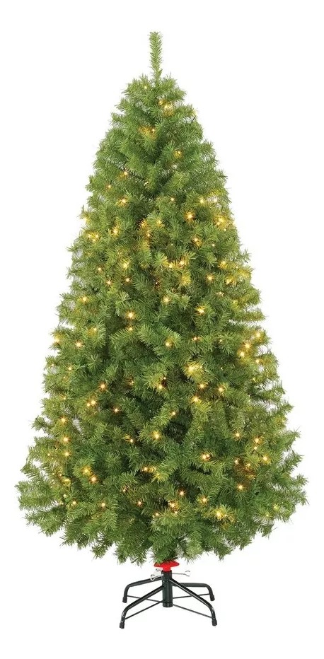 PINO VERMONT VERDE C/300 LUCES LED CALIDA #7 220cm - 336730