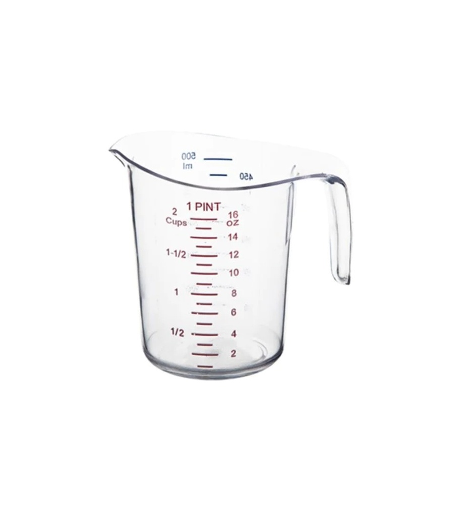 JARRA MEDIDORA DE POLICARBONATO 500 ML No 059-001-050