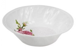 TAZÓN ONDULADO 7" MELAMINA FLOR ROSA D025 - 003-025-024