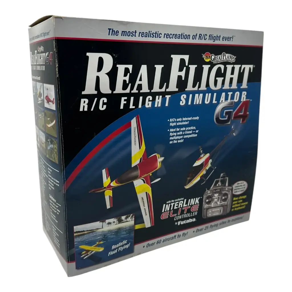 [032828] REALFLIGHT SIMULADOR DE VUELO G4 - INCLUYE CONTROL REMOTO FUTABA INTERLINK ELITE -