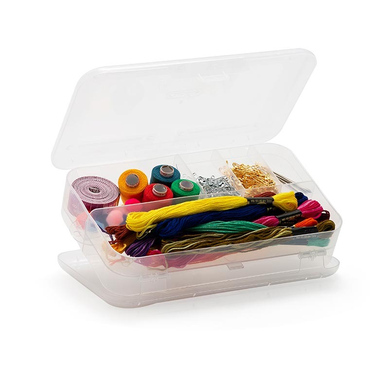 [040383] ESTUCHE DOBLE GRANDE TRANSPARENTE - 1824