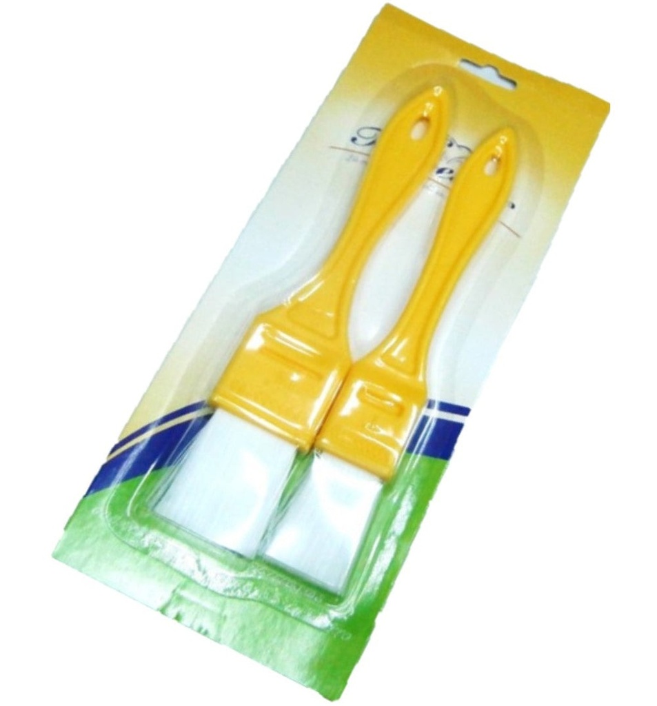 JGO DE 2 BROCHAS COCINA PLASTICO - 020-001-023