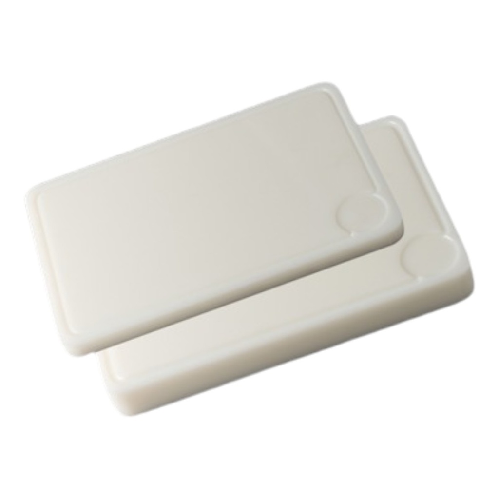 [023165] PLACA PEAD NATURAL 30cm x 45cm x 3/4" CON CANAL - PT0055