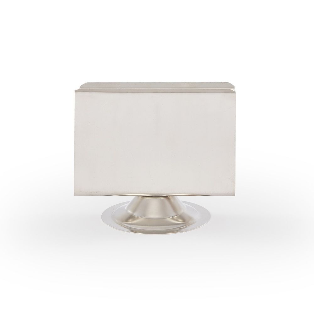 SERVILLETERO DE ACERO INOXIDABLE CON BASE - 146-003-009