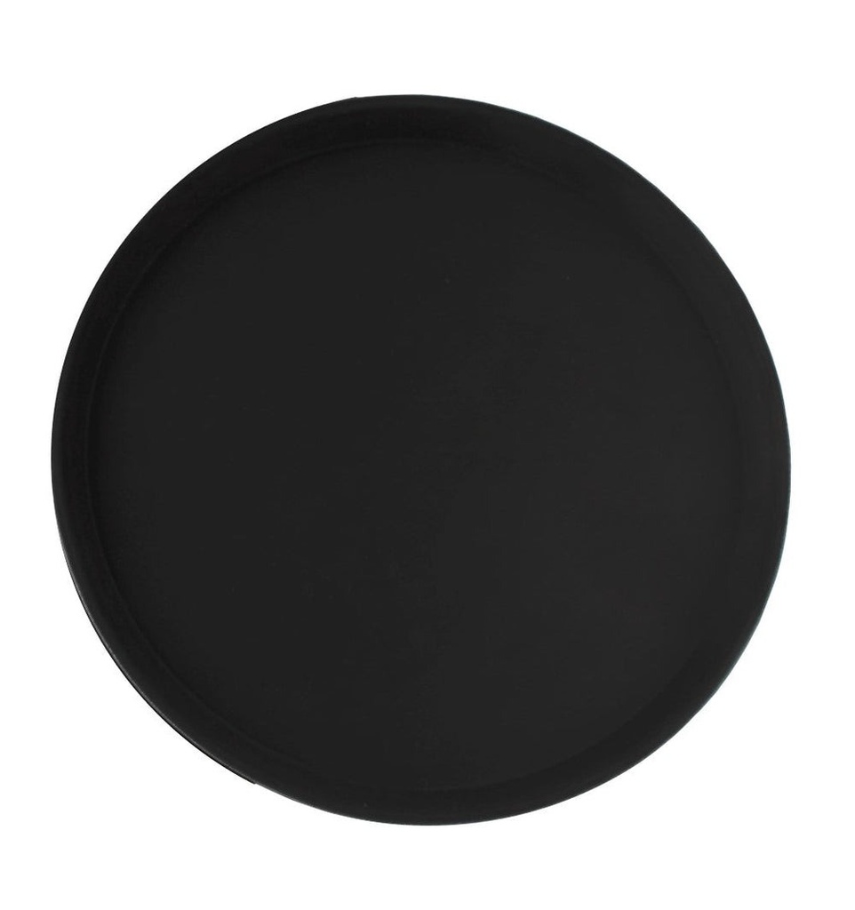 [055891] CHAROLA REDONDA DE FIBRA DE VIDRIO NEGRA 40 cm - 056-003-003