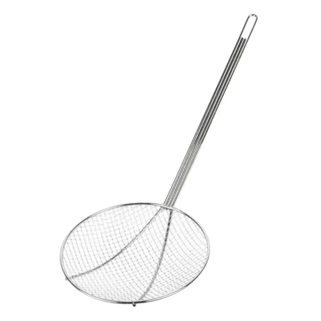 [055929] ESPUMADERA REDONDA MALLA FINA 5" - 120-003-005