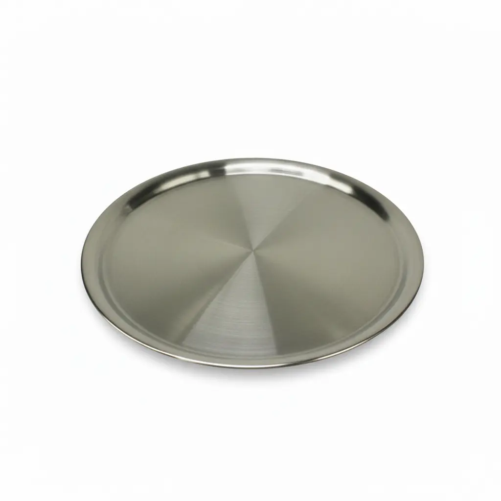 [025864] CHAROLA DE ALUMINIO REDONDA 50 cm - P165