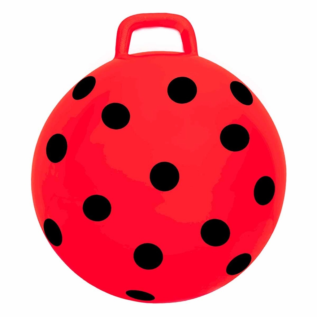 PELOTA PAYASO PVC SALTARINA POLCAS 18"