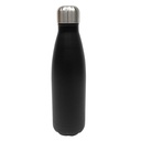 BOTELLA DE ACERO INOXIDABLE DE 500 ml COLOR NEGRO