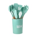 SET DE COCINA DE SILICON Y MADERA No R7-13090