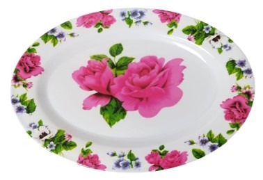 PLATO OVALADO 12" MELAMINA D024 - 003-024-002