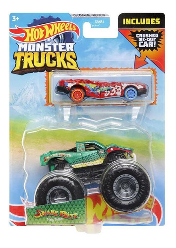 HW MONSTER TRUCKS + DIE CAST 1:64 No GRH81