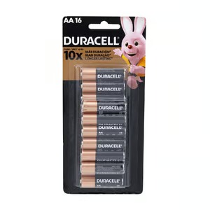 [061237] DURACELL BLÍSTER CON 16 PILAS AA #1500B16