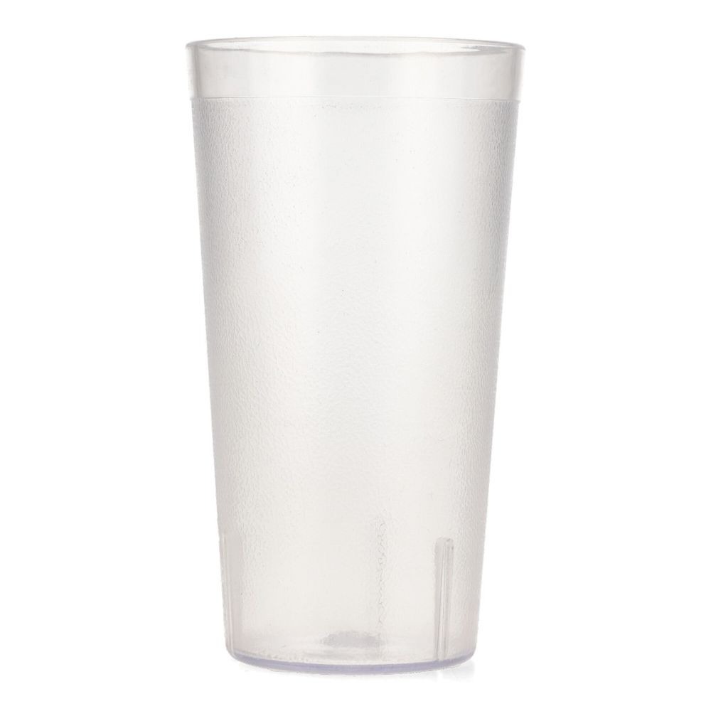 VASO TRANSPARENTE "SAN" 12oz 7.4 x 13cm - 023-001-004