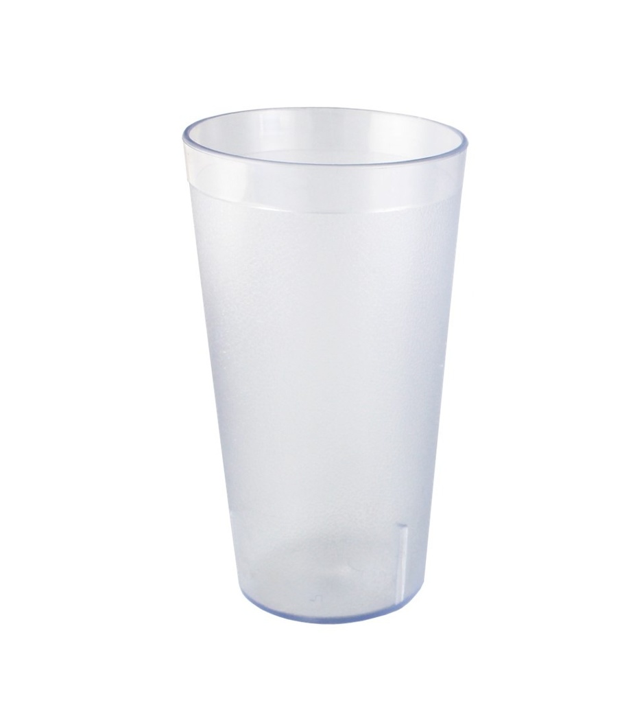 VASO TRANSPARENTE "SAN" 16oz 8 x 14.5cm - 023-001-006