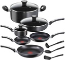 BATERIA NEW PLATINUM NEGRA T-FAL (12 PZAS) #TFB182SC84