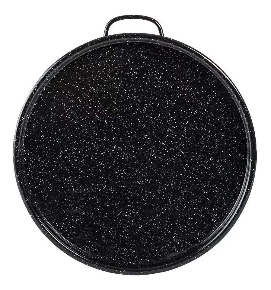 COMAL REDONDO 34cm NEGRO BRILLANTE - 320248