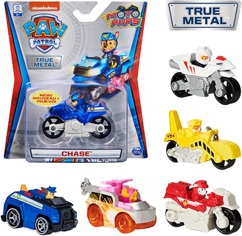 SM VEHÍCULO PAW PATROL TRUE METAL - 6053257