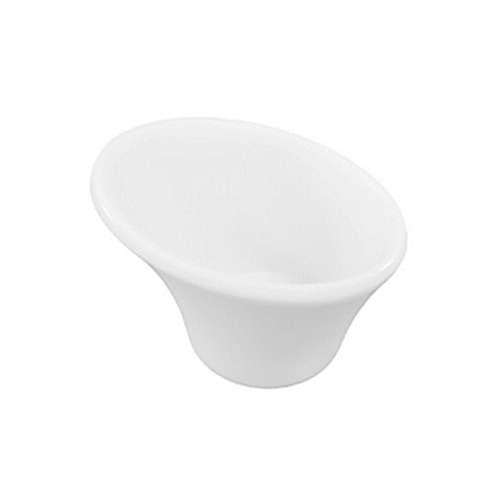 [061660] RAMEQUIN INCLINADO 7cm MELAMINA BLANCA MATE - 105-021-007