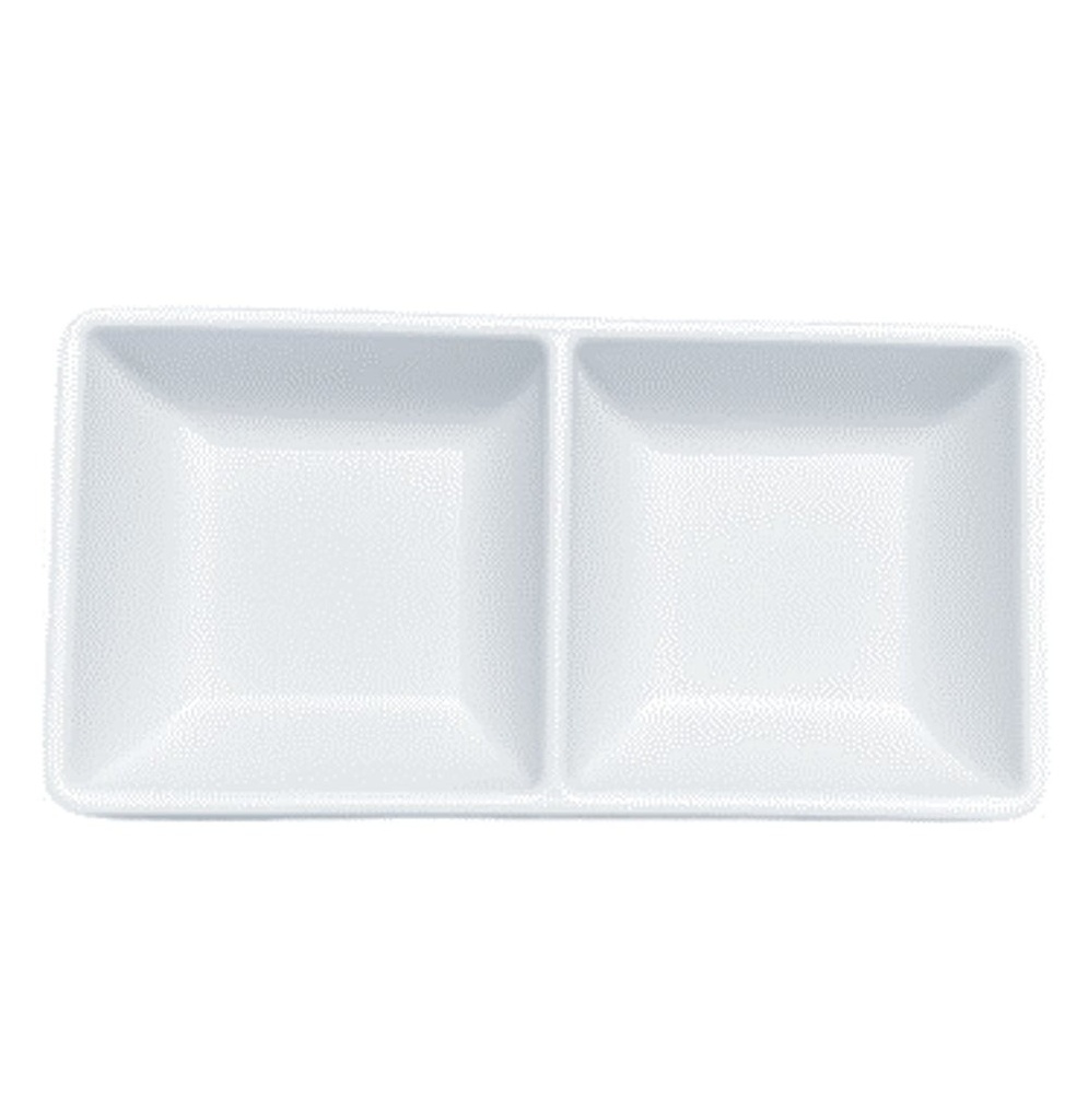 [061661] SALSERA 2 COMPARTIMIENTOS MELAMINA MATE - 105-021-014