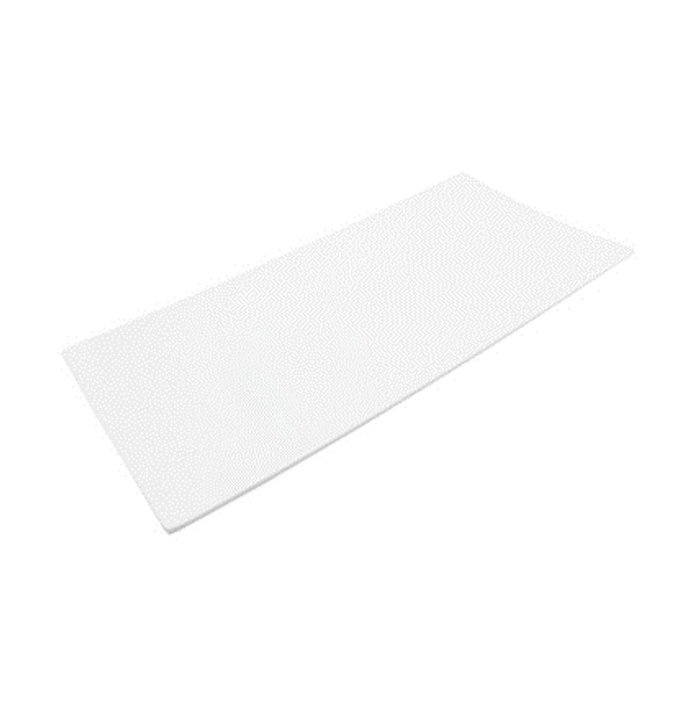 CHAROLA 30x14cm MELAMINA BLANCA MATE - 105-021-030