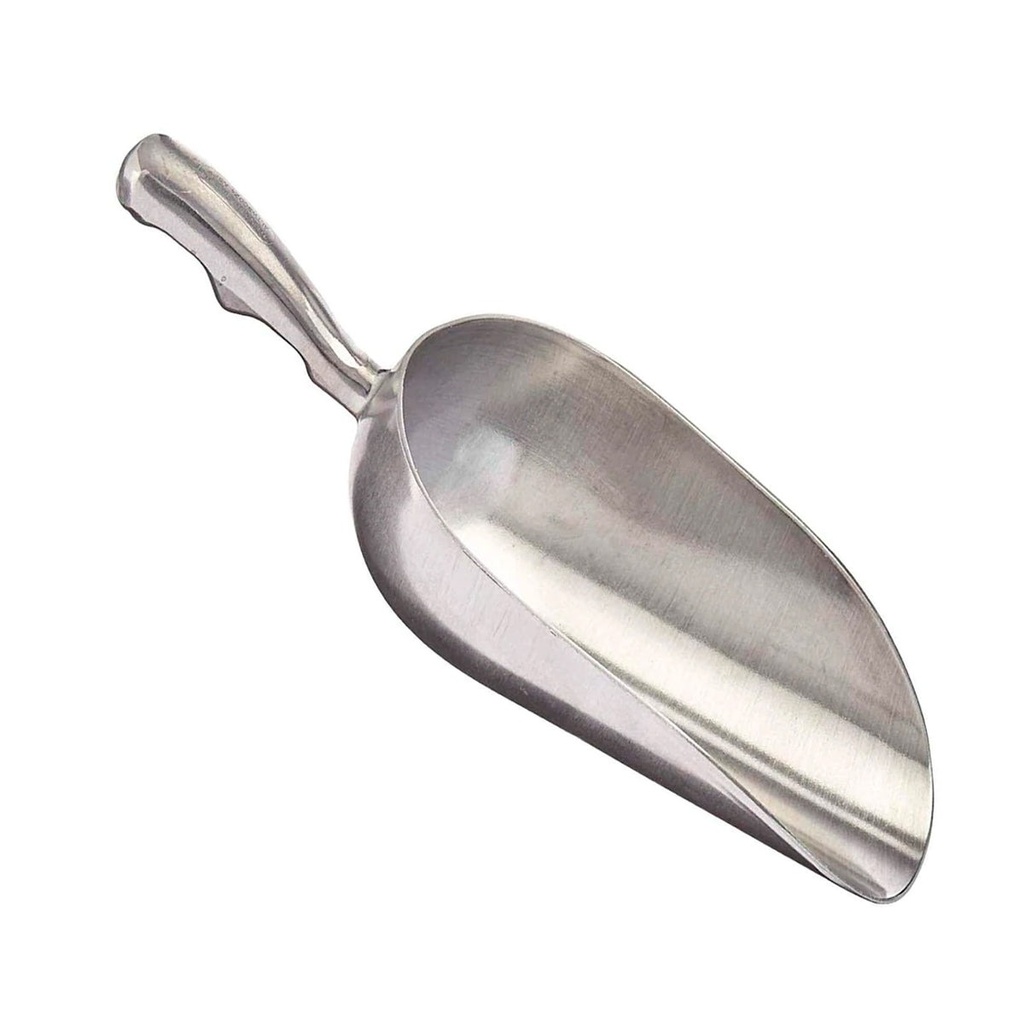 [061666] PALA PARA HIELO REDONDA DE ALUMINIO 5oz - 122-003-005