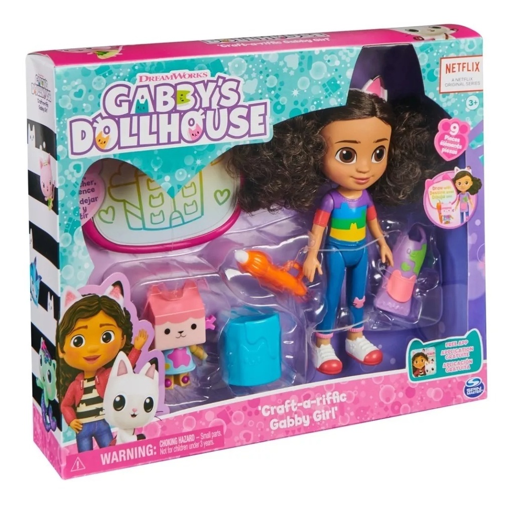 MUÑECA DE GABBY GIRL CRAFT C/MANUALIDADES - 6064228