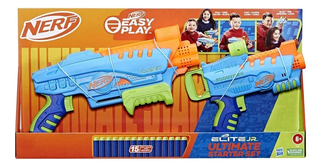 [061728] NERF ELITE JR ULTIMATE STARTER SET - F6369