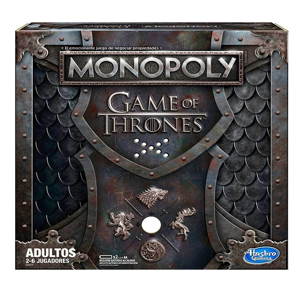 [061730] MONOPOLY GAME OF THRONES EN ESPAÑOL - E3278