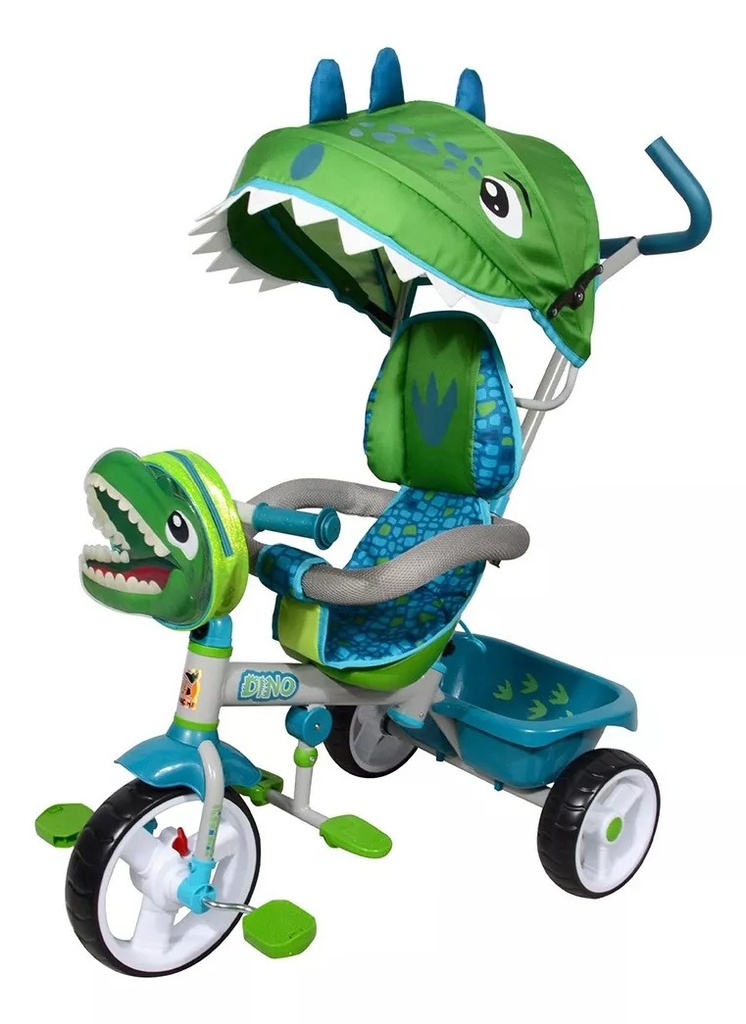 TRICICLO APACHE EVOLUCIÓN 3 EN 1 DINOSAURIO - LC-STAPD-DN