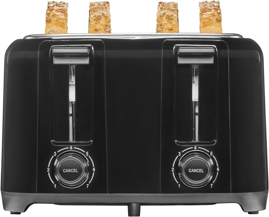 TOSTADOR NEGRO PARA 4 PANES PROCTOR SILEX - 24215PS