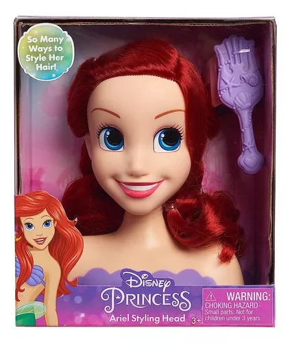 DISNEY PRINCESS MINI CABEZA ARIEL - 87506