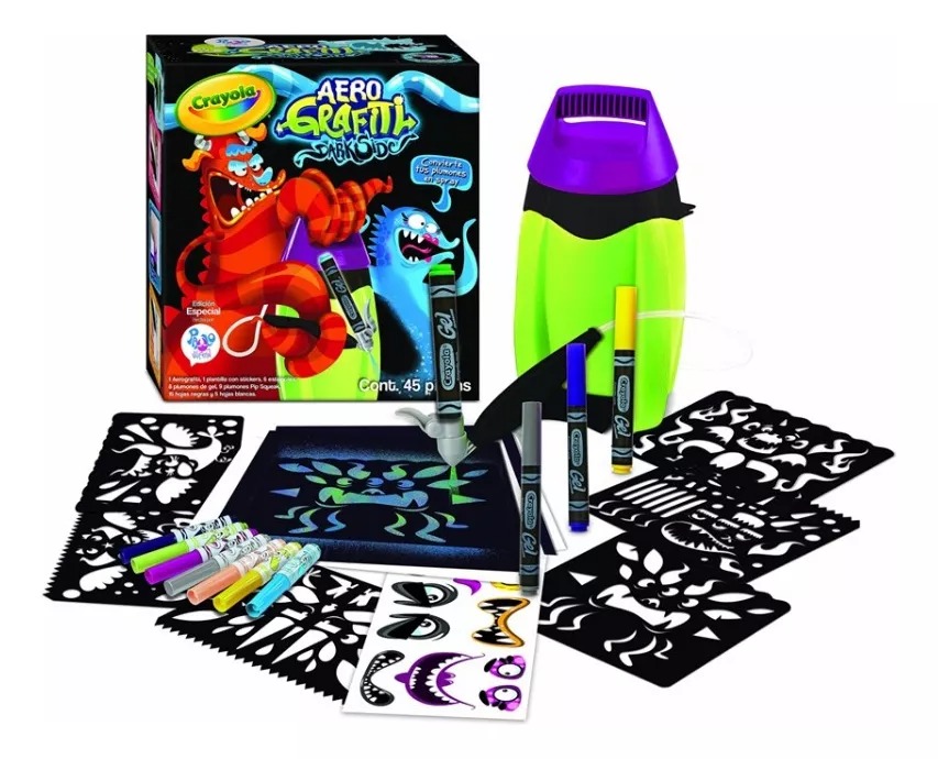 [061903] CRAYOLA AERO GRAFITI DARKSIDE - 04-8740