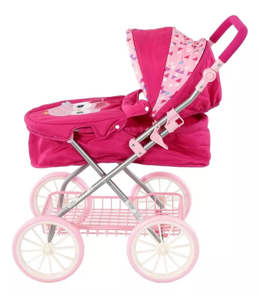 CARRIOLA SOFIA ROSA CON BUHOS - 4001