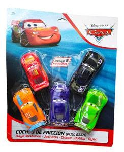 CARS SET DE 5 VEHÍCULOS DE FRICCIÓN - T377798