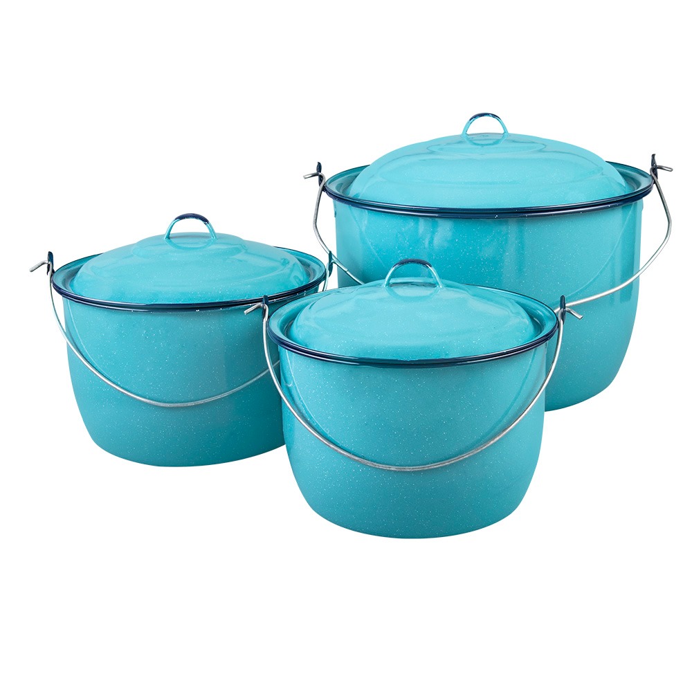 [062078] FORMACIÓN LA MEXICANA CON PARRILLA DE ALAMBRE AZUL TURQUEZA CINSA DE 7 PIEZAS - 317898