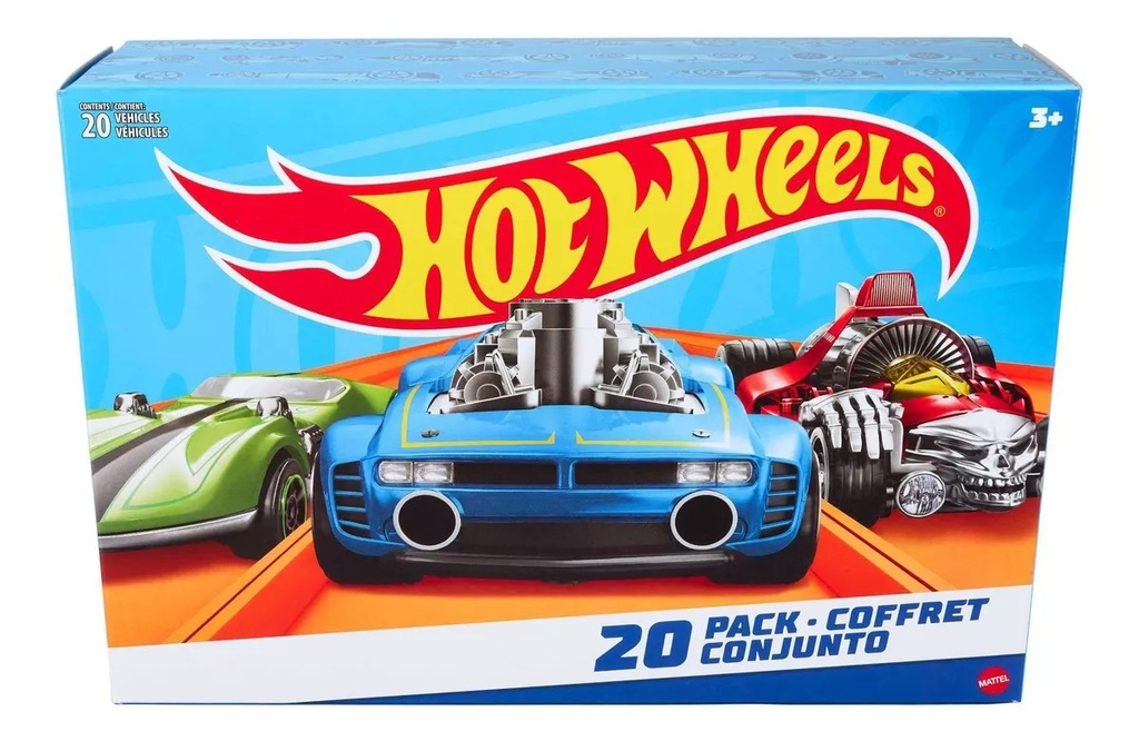 HW CONJUNTO DE 20 VEHÍCULOS - DXY59