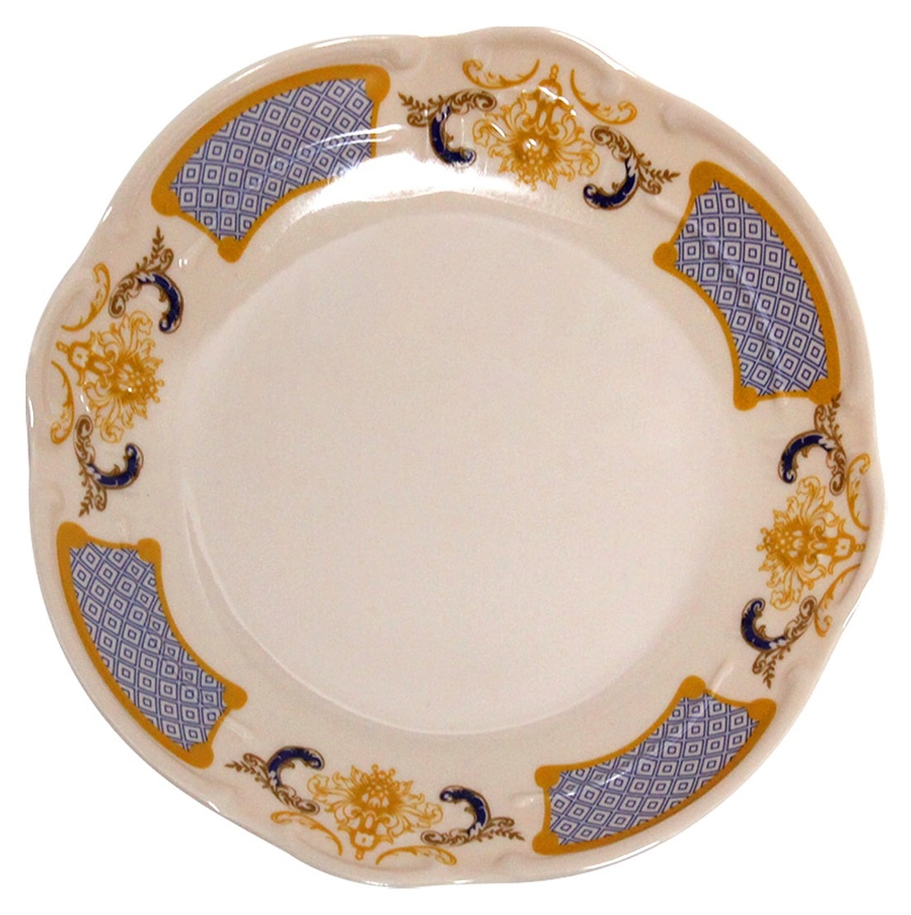 [062243] PLATO SOPERO 8.5" MELAMINA BEIGE D201 - 003-201-021