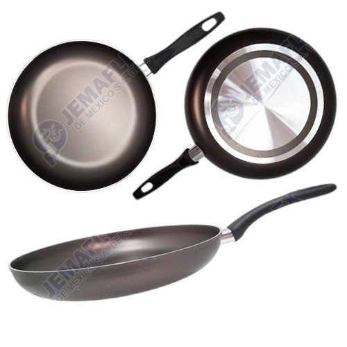 SARTÉN DE ALUMINIO 30cm ESPESOR 1.9mm P.C. - 303453