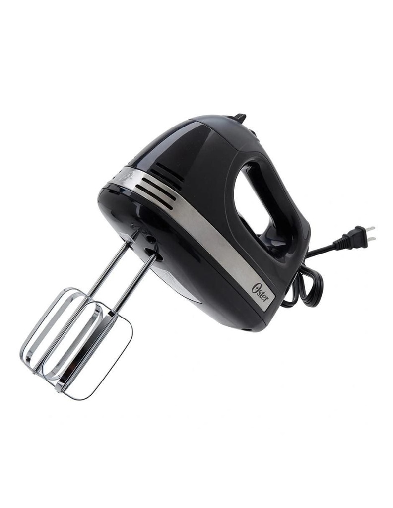 [062455] BATIDORA MANUAL OSTER NEGRA DE 5 VELOCIDADES 300W - FPSTHM2600