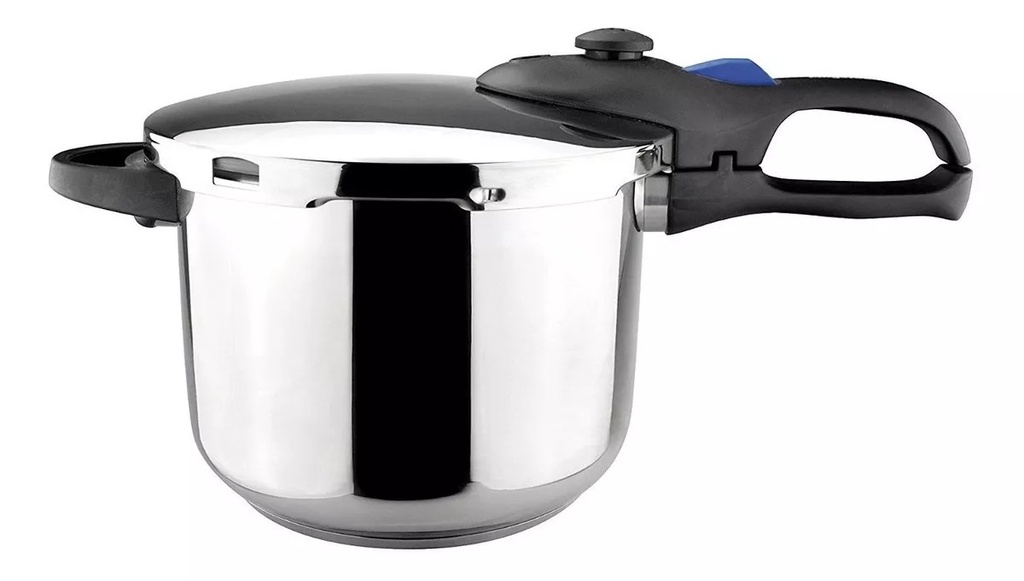 OLLA DE PRESION 7.5 LITROS ACERO - QUALIX