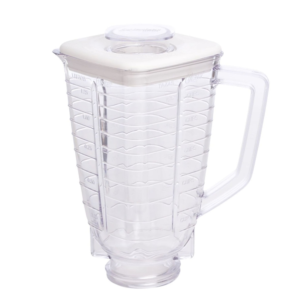 [062483] VASO DE PLASTICO CLASICO CON TAPA Y COPA - 4890011805