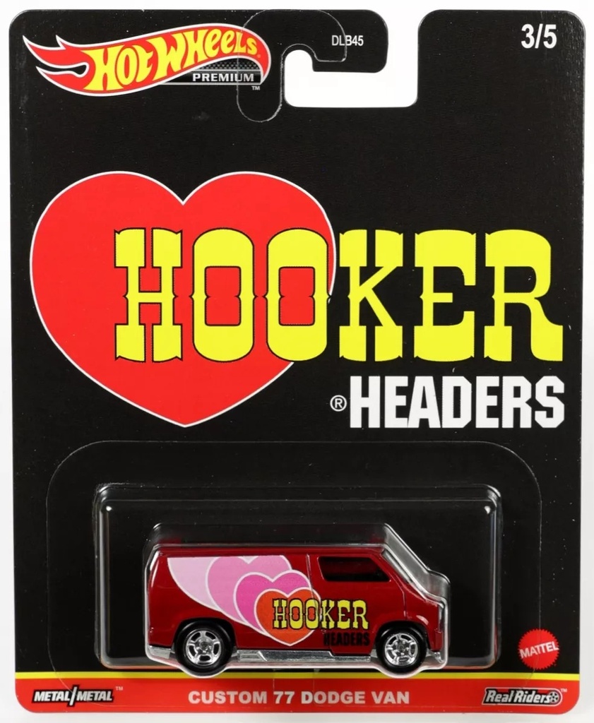 HOT WHEELS PREMIUM REAL RIDERS METAL METAL