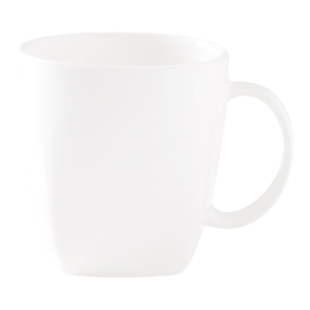 TAZA POCILLO TE 297cc CUADRADA OSLO BLANCO CORONA No PL1100914312