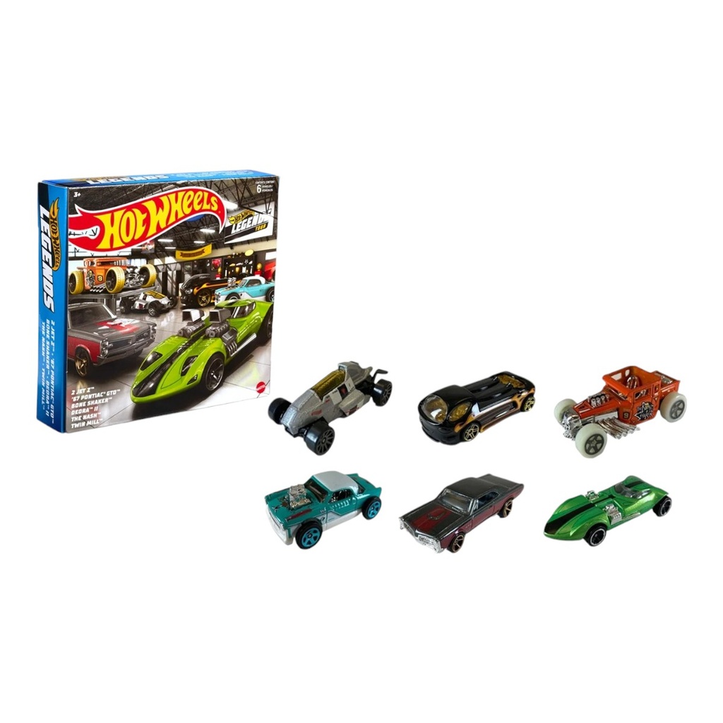 HW SET 6 LEGENDARIOS - HDH52