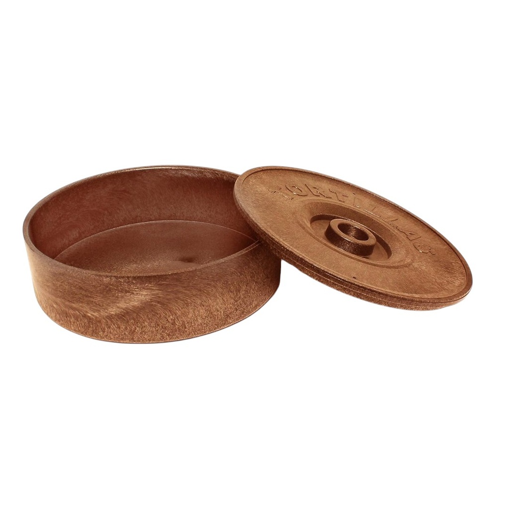 TORTILLERO TERRACOTA PLASTICO 21cm - PLTW085BR